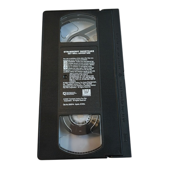 Strawberry Shortcake Get Well Adventure VHS Movie 2003 Video Cartoon Girls Kids - Picture 3 of 4